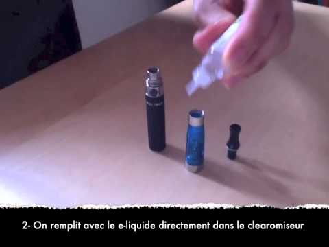 comment remplir une cigarette electronique e-smart