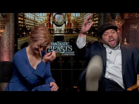 Dan Fogler makes fun of Eddie Redmayne, does 'fantastic' Stewie Griffin impression