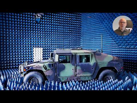 Can electromagnetic compatibility and antenna measurement testing be performed in the same chamber?