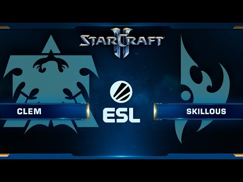 [SC2] Clem (T) vs. SKillous (P) | ESL Open Cup EU 136