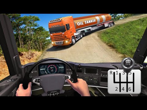 Us Oil Tanker Truck Driving Simulator Gameplay Walkthrough