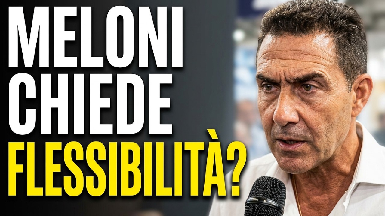 VANNACCI: «MELONI CHIEDE FLESSIBILITÀ A VON DER LEYEN? IMPIANTO UE SBAGLIATO, SERVE CAMBIARE TUTTO»
