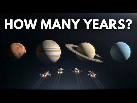 How Long a Mission to Every Planet Actually Takes