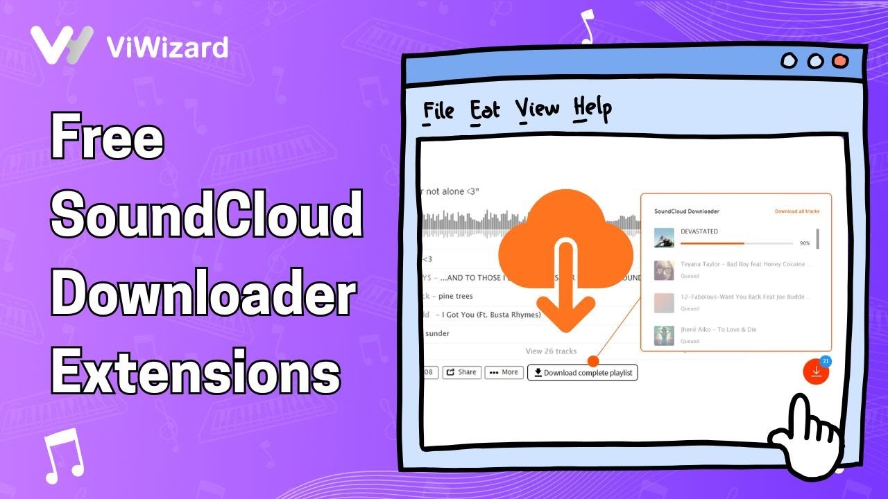 Free SoundCloud Downloader Extensions for MP3 Tracks and Playlists