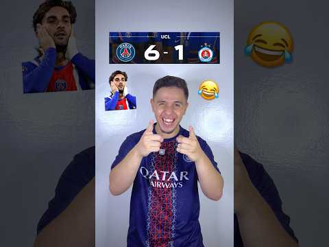 باريس بعد الفوز بالسداسية و هاتريك توريس كخلعوا برشلونة😂😂#psg #barcelona #funny