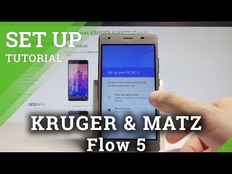 How to Set Up KRUGER & MATZ Flow 5 - Initialization Setup Process |HardReset.Info