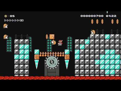 King Mounty Mole's Chilly Castle by Kr Kisses - Super Mario Maker 2 - No Commentary 1bx