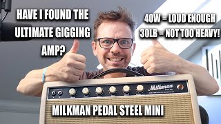 Video thumbnail for Milkman Pedal Steel Mini DEMO - VLOG of buying it and its first gig - as used byJohn Mayer by TJ Walker