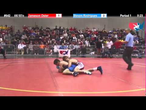 FILAJRFS: 63 KG / 138.75 lbs: Final Jameson Oster (Wildcat WC) vs. Steven Rodrigues (Illini WC)