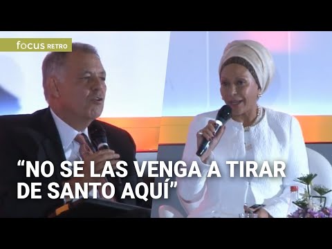 El recordado cruce entre Piedad Córdoba y Alejandro Ordoñez - Focus Retro