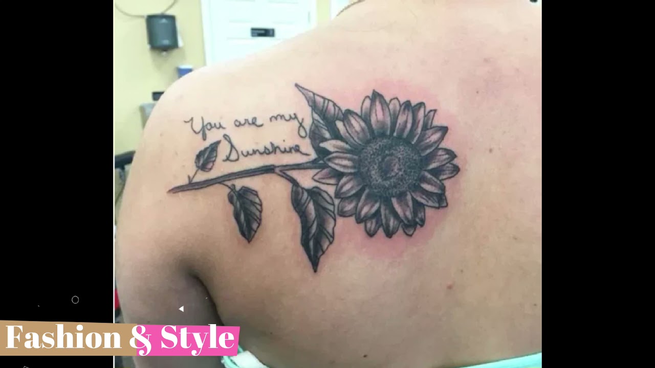 50+ Amazing Sunflower Tattoo Design Ideas