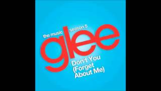 glee - don&#39;t you (forget about me)