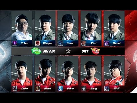 SKT vs JAG Game 2 Highlights - SK TELECOM T1 vs JIN AIR GREENWINGS - LCK 2016 LOL Champions KR