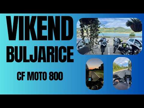 Moto vožnja Novi Sad - Buljarica | Beg na more motorom (road trip Crna Gora)
