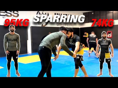 Marco Anastasia vs SAMY: 75 kg vs 95 kg | BJJ Black Belt | Full Round 