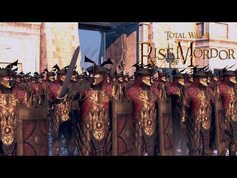 Epic Siege of Umbar!! - Total War Rise of Mordor Multiplayer Siege