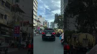 Driving in Phnompenh City#travel #traffic#short #shorts #shortvideo #driving #reels