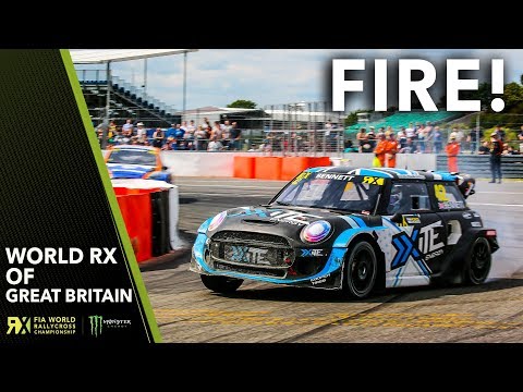 Bennett Catches FIRE! ?| 2019 Dayinsure World RX of Great Britain