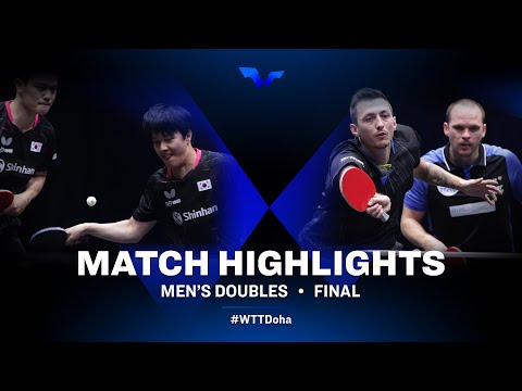 Pitchford/Drinkhall vs An/Cho | WTT Star Contender Doha 2021 | Men's Doubles | Final