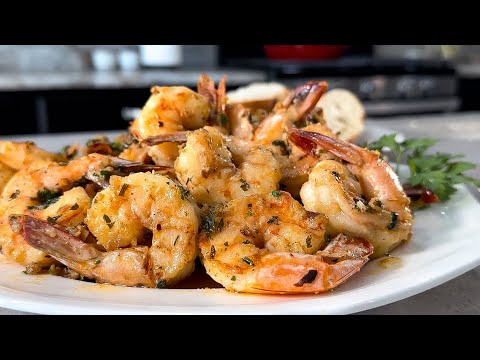 Crowd Pleasing Garlic Butter Shrimp Recipe