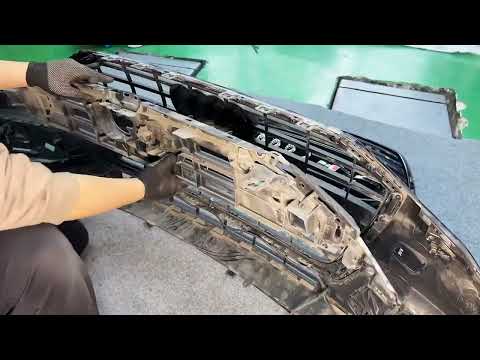 A6 C8 changed the S6 style grille with ACC