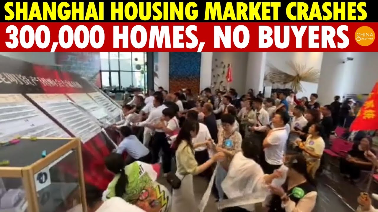 Shanghai Housing Market Crashes! Landlords Lose 5 Million Yuan, 300,000 Homes for Sale, No Buyers