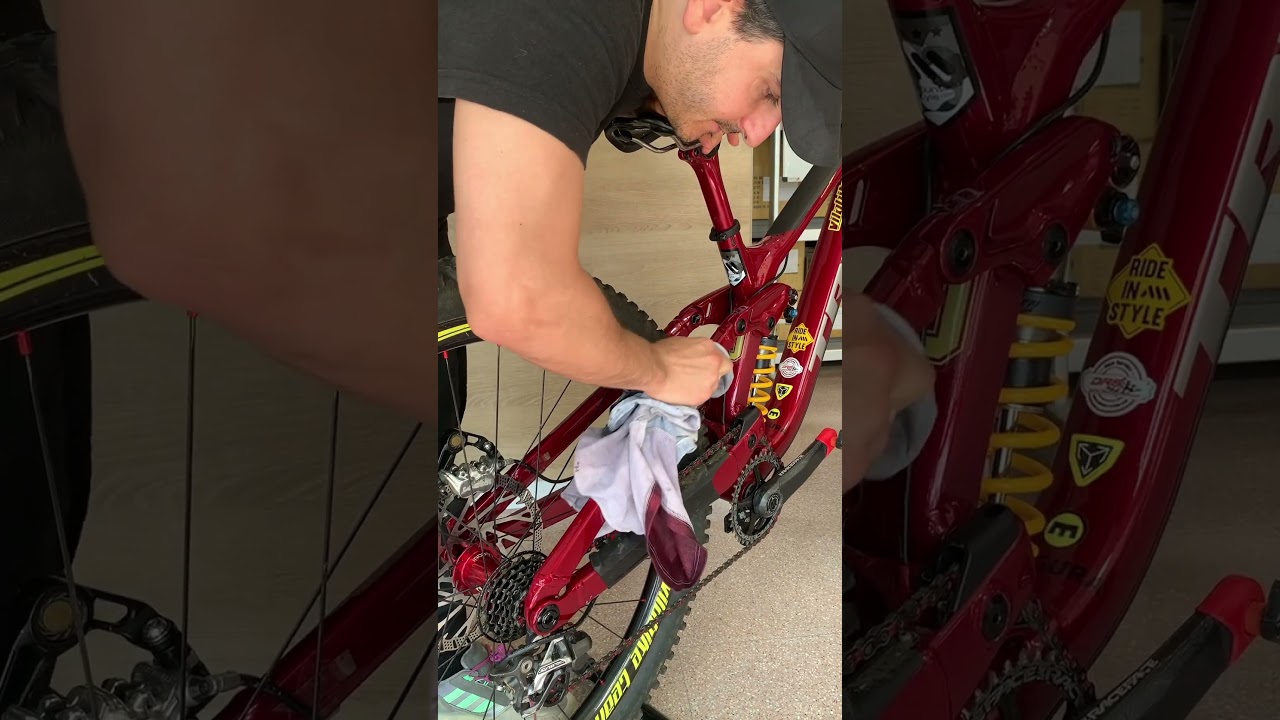 Now bike is ready to add new style! - Frame guard Black Uninstall