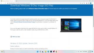 How to Download Windows 10 (ISO) file from Direct Website