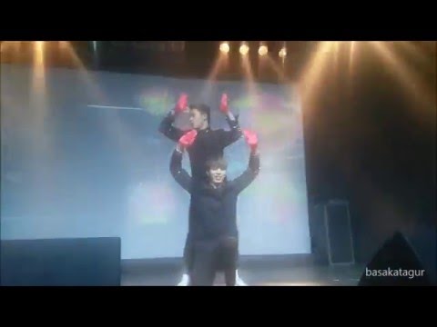 160123 24K Concert in Poland Jeonguk & Daeil fancam
