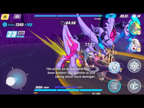 Honkai Impact 3: Memorial Arena(23/7 - 28/7) Assaka(+20%), Padrino Legion, HOTV