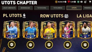 NEW ULTIMATE TEAM OF THE SEASON CHAPTER GET 99 RATER UTOTS FC MOBILE 24!