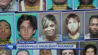 18 arrested, 12 wanted after investigation into illegal narcotics distribution in Pitt County