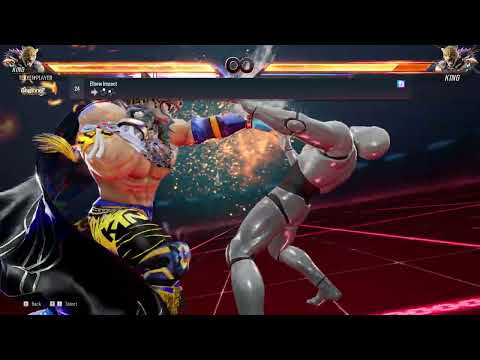 Tekken 8 - King II Full Move List (Launch Version)