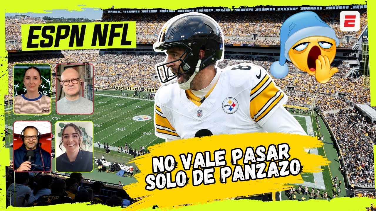 STEELERS solo ALARGAN su AGONÍA con victoria vs RAVENS porque no HARÁN NADA en PLAYOFFS | ESPN NFL