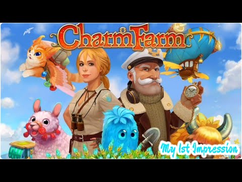 CHARM FARM:  Village Game. Magic Forest Adventure. Firstlook Gameplay || #CFVGcatz