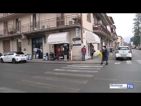 2021-02-16 PRATO - INCAPPUCCIATI E ARMATI DI PISTOLA RAPINANO TABACCHERIA