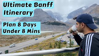Ultimate Itinerary for Banff Jasper Yoho Under 8 Minutes