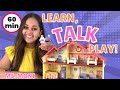 Learn Talk Play With Ms Moni Kitchen Pizza Playtime Talking Toddler Learning Videos