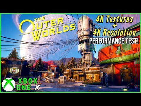 The Outer Worlds - Xbox One X FPS Performance Test (Benchmark)