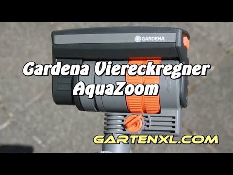 Gardena AquaZoom: Bewässerung mit Rasensprenger Gardena AquaZoom Compact