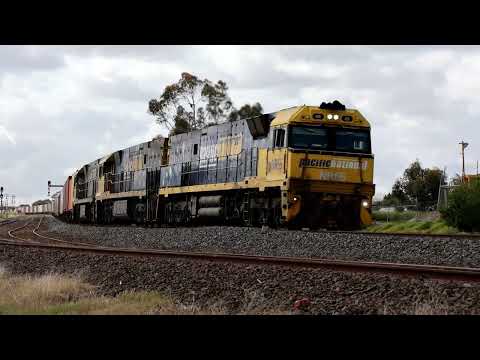 28 MINUTES - Locomotive Hauled Freights in Victoria - Australian Trains