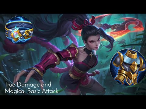 Hanabi True Damage and Magical Basic Attack Spread Trick | Mobile Legends