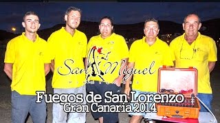 preview picture of video 'Fuegos de San Lorenzo 2014 (Montaje). Pirotecnia San Miguel.'