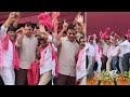 Minister KTR Dance On Stage | BRS Party Dheklenge Song Launch | Manastars