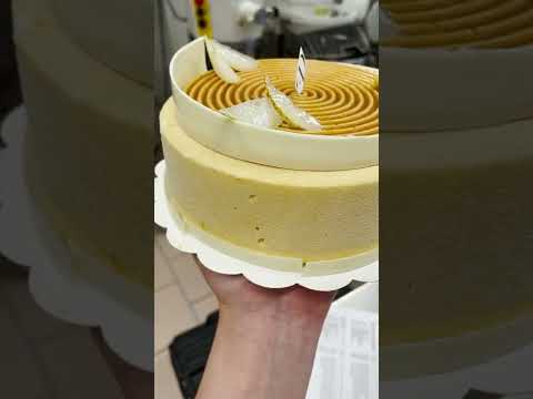 day 42 of french pastry school: assembling the entremets