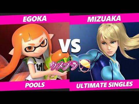 Umebura SP6 SSBU - egoka (Inkling) Vs. mizuaka (ZSS) Smash Ultimate Tournament Pools