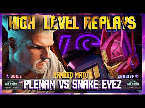 ***(SNAKE EYEZ) Zangief vs (PLENAM) Guile*** - Street Fighter 6 High Level Replays!!!