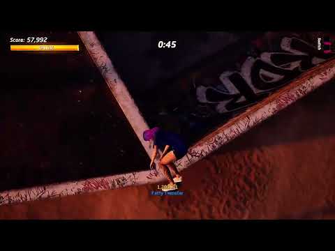 Venice Beach all gaps speedrun - 1:57 (THPS 1+2)