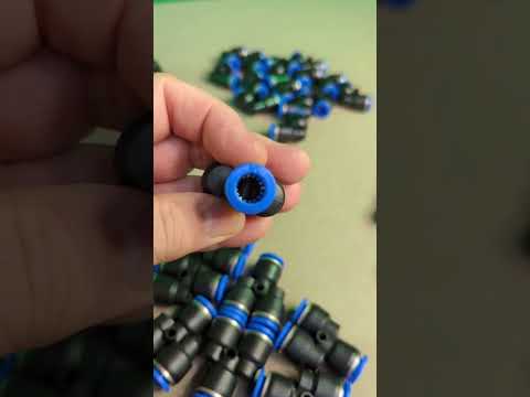 High Quality Push to Connect Air Fittings, 60 Pieces Quick Release Pneumatic Connectors!