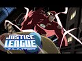 Flash uses The Speed Force and shows his true power to Brainiac Luthor | Justice League Unlimited
